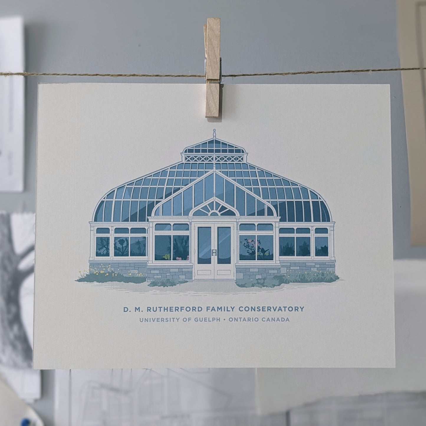 University of Guelph Greenhouse Print