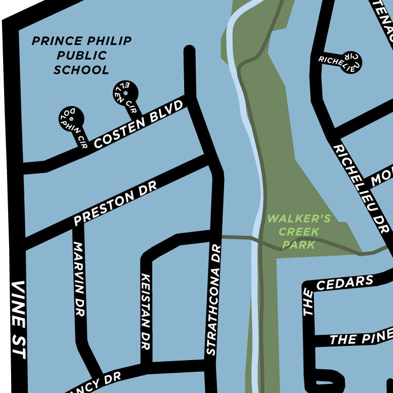 Custom Map: St. Catharines - Walker's Creek