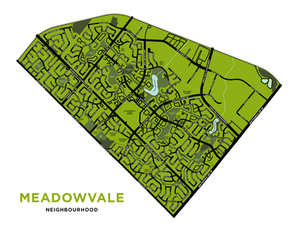 Meadowvale Neighbourhood Map Print