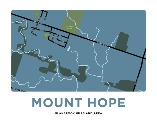 Mount Hope - Glanbrook Hills Map