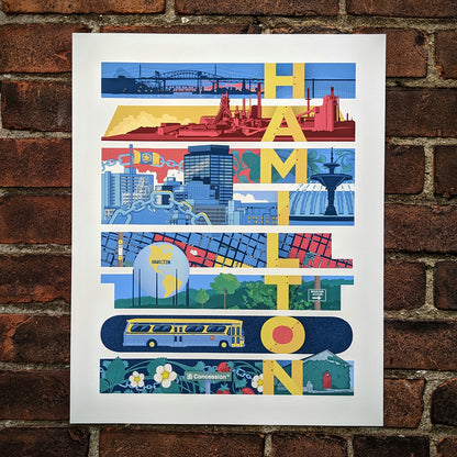 Hamilton Flower & Chain Print