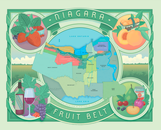 Niagara Fruit Belt Print