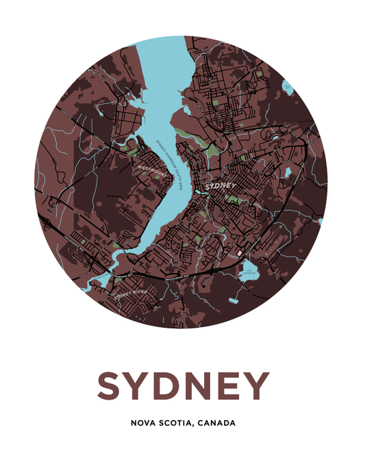 Sydney Map Print