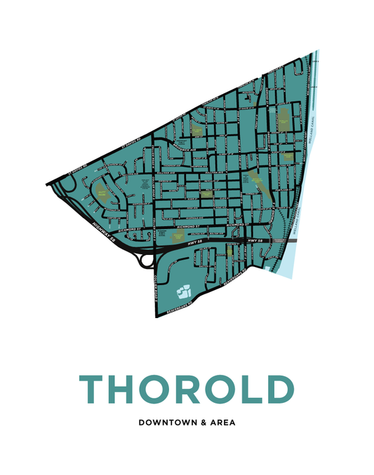 Thorold Downtown Print