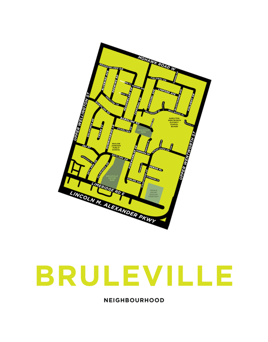 Bruleville Neighbourhood Map