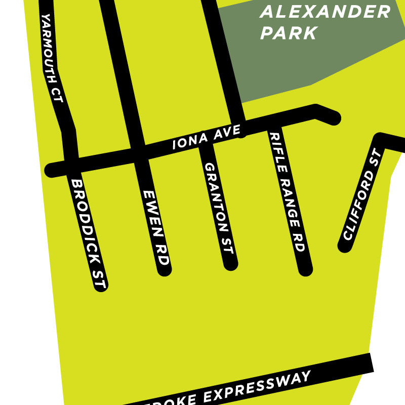 Ainslie Wood Neighbourhood Map