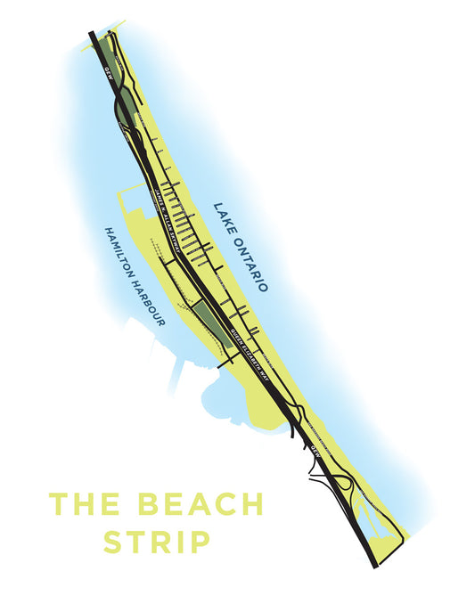 Beach Strip Neighbourhood Map