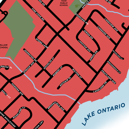 Roseland Neighbourhood Map