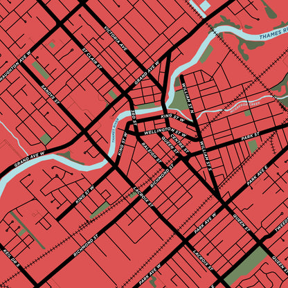 Chatham Map Print