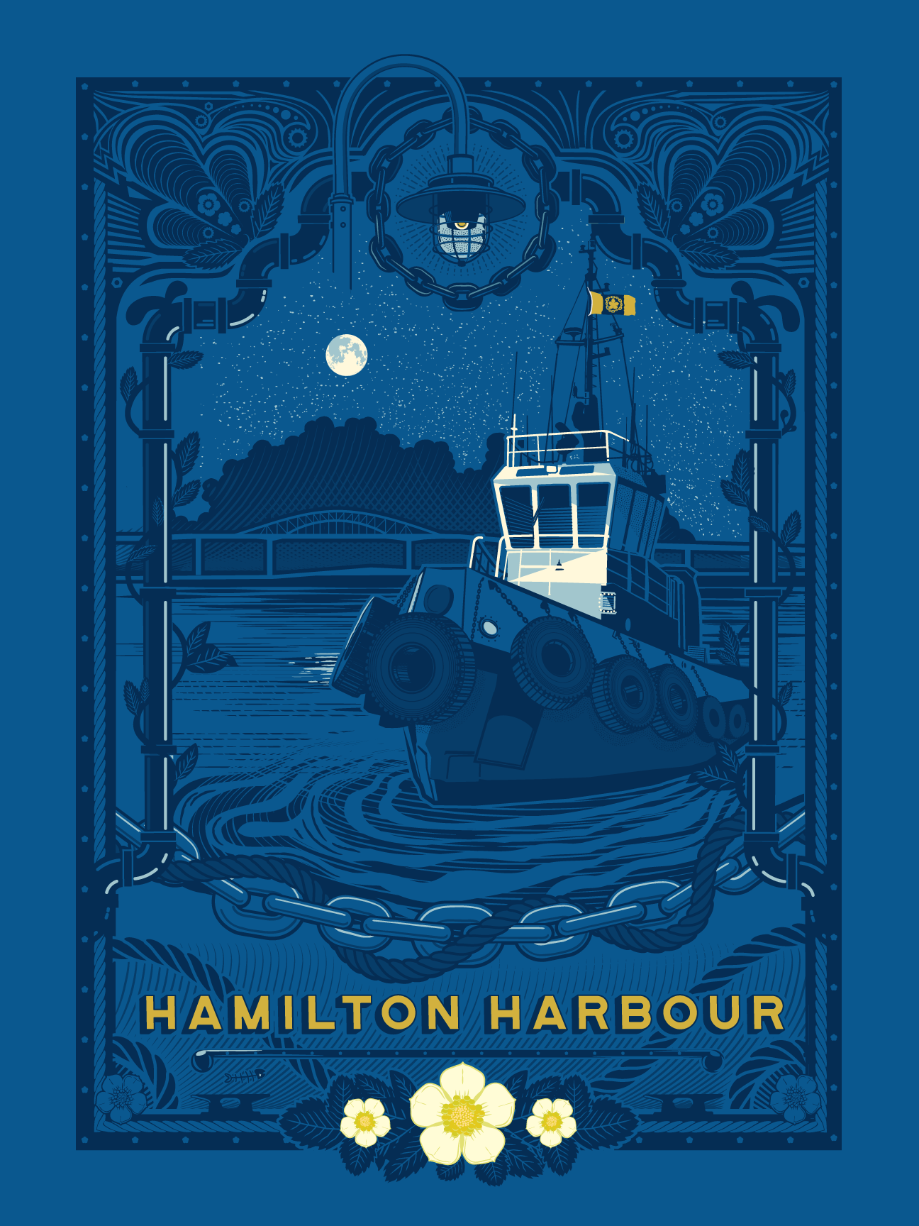 Hamilton Harbour Print