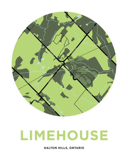 Limehouse Map Print