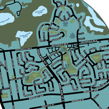 Westminster Neighbourhood Map Print