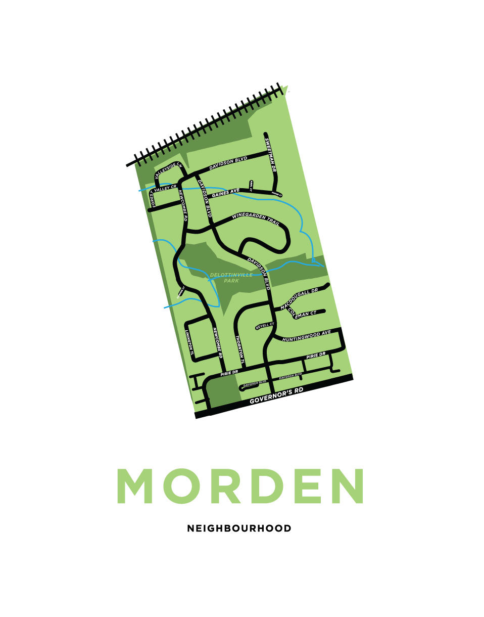 Morden Neighbourhood Map