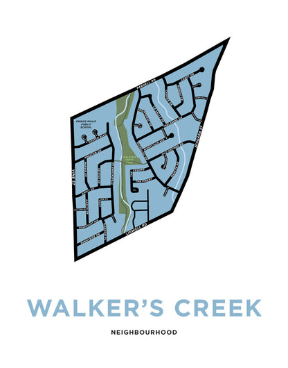 Custom Map: St. Catharines - Walker's Creek