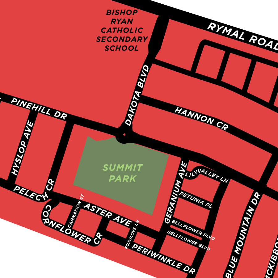 Summit Park Neighbourhood Map