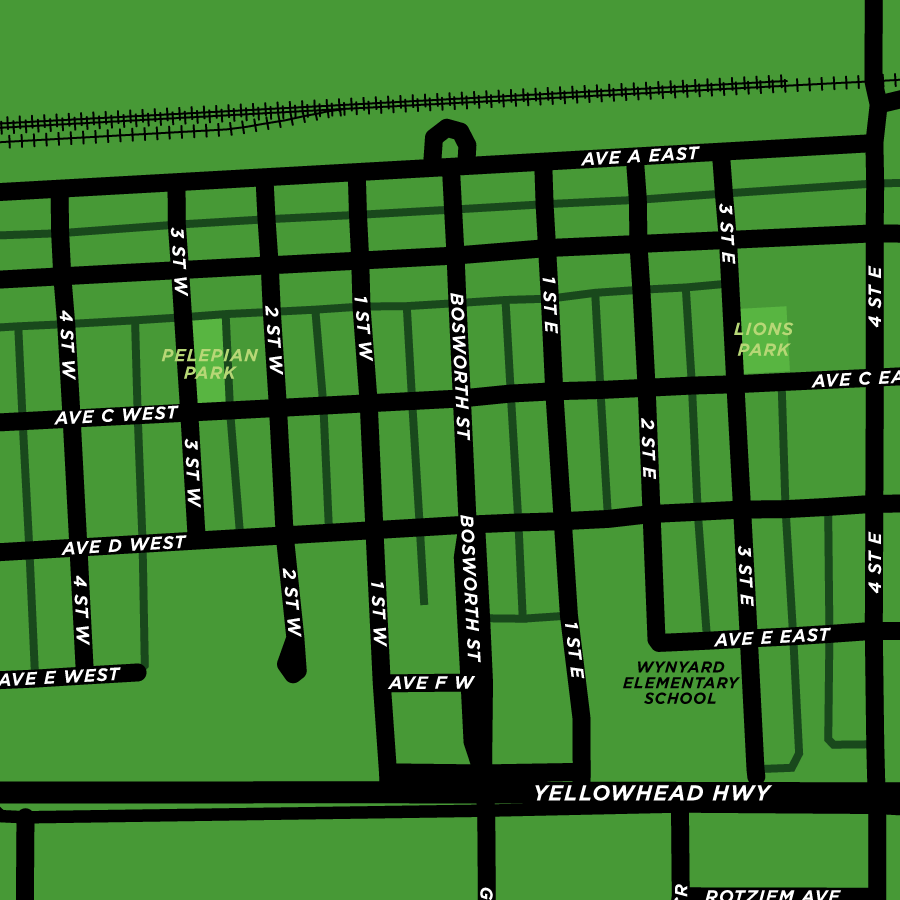 Wynyard Map Print