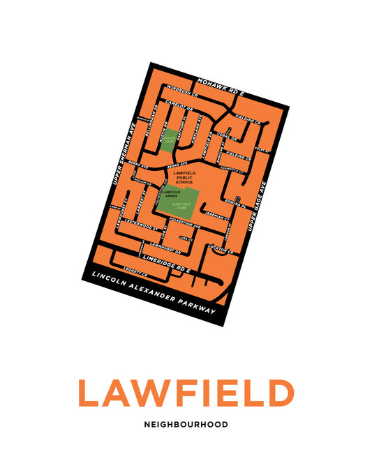 Lawfield Neighbourhood Map